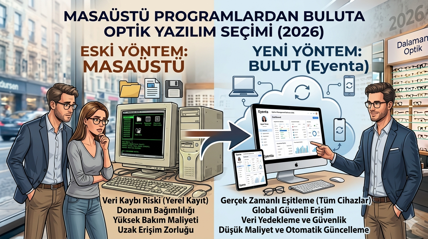 Masaüstü Programlardan Buluta: Optik Mağazanız İçin En Doğru Yazılımı Nasıl Seçersiniz?